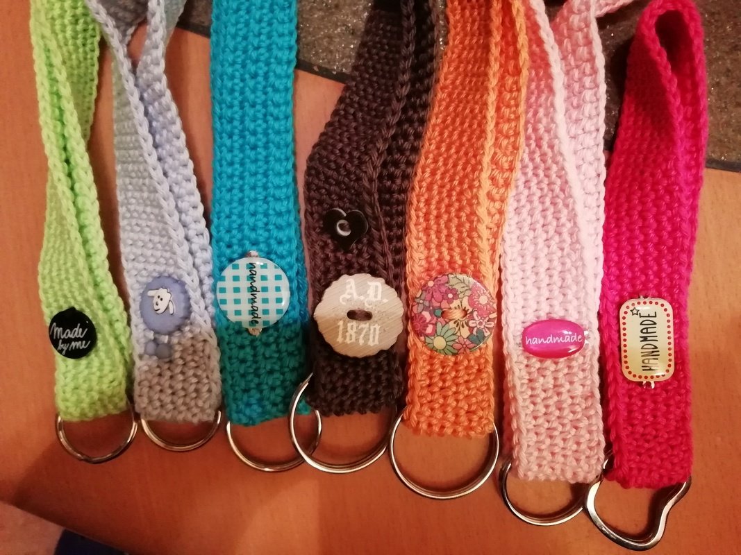 DIY Schlüsselband / Schlüsselbeschützerband