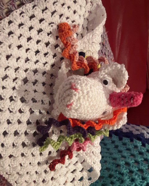 Einhorn Schnuffeltuch häkeln