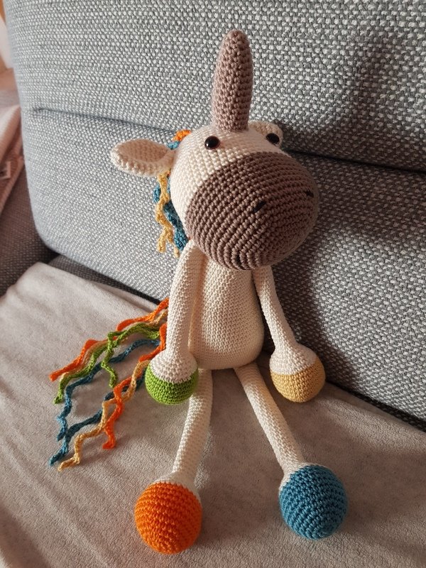 Einhorn KEKE Häkelanleitung