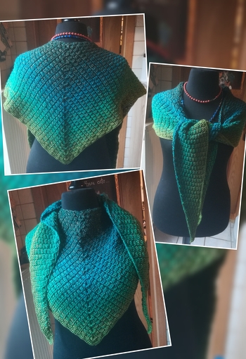 Auch als Tuch eine tolle Anleitung. Absolut fernsehtauglich und das Ergebnis kann sich sehen lassen