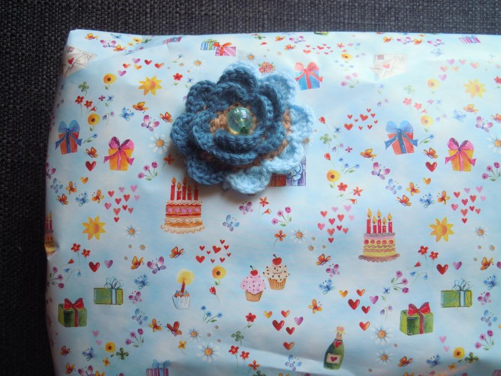 Häkelanleitung – Blütenapplikation „Dreierlei“ 3 Anleitungen in einem