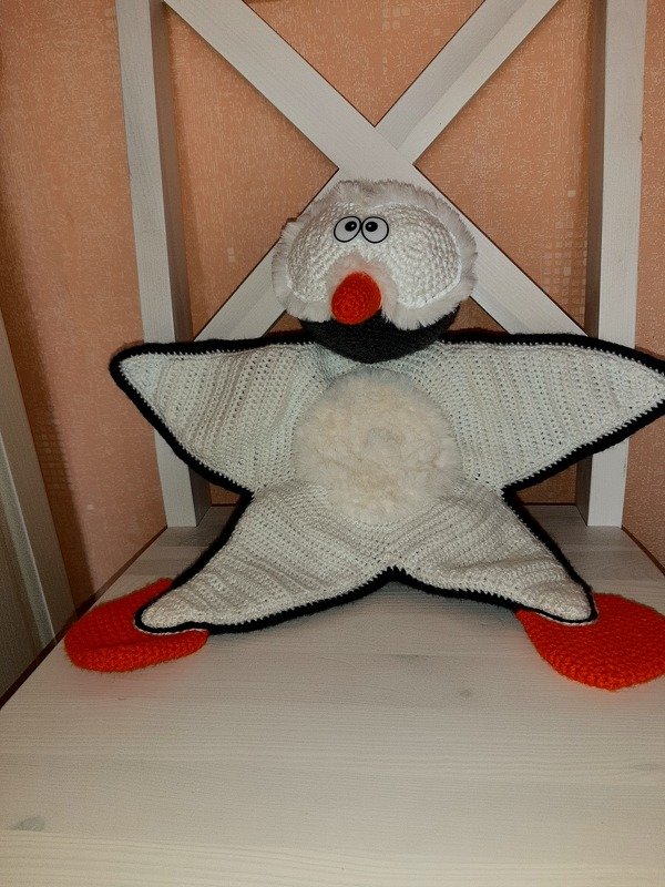 Schmusetuch/Babyspielzeug Pinguin