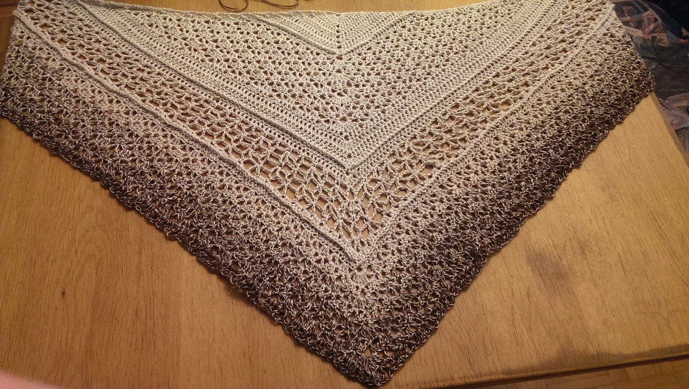 Häkelanleitung 2er Set - Sparset Dreieckstuch