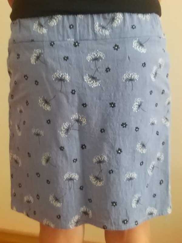 2in1 Chino Minirock + Minirock mit Passe Gr. 34-50