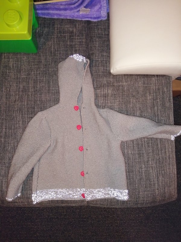 Strickanleitung Kinderjacke mit Kapuze "Macau" 758028