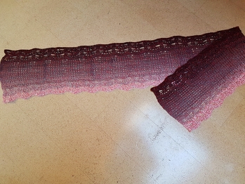 Hat viel Spaß gemacht, das Tuch Vesus zu häkeln.
Super Anleitung und Häkelschrift