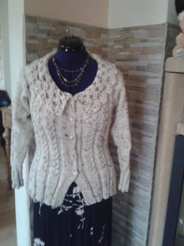 Strickanleitung Damentrachtenjacke "Tweed" 754105