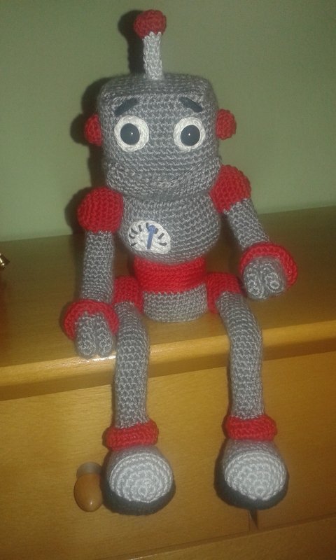 Roboter Index  Häkelanleitung Amigurumi