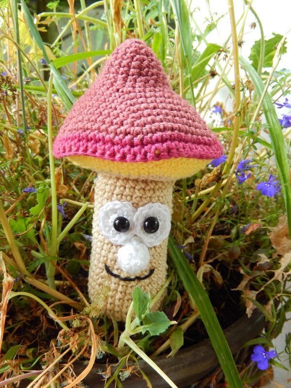 Funny Fly Agarics - Crochet Pattern