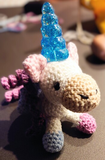 Hat prima geklappt, als Schlüsselanhänger für Kinder perfekt, findet sich im Ranzen leicht wieder.