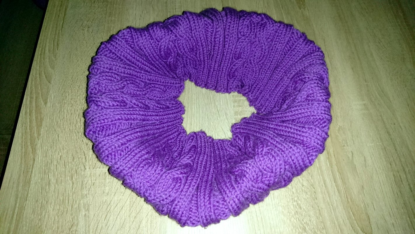 Kostenlose Strickanleitung Loop CAMILLE 