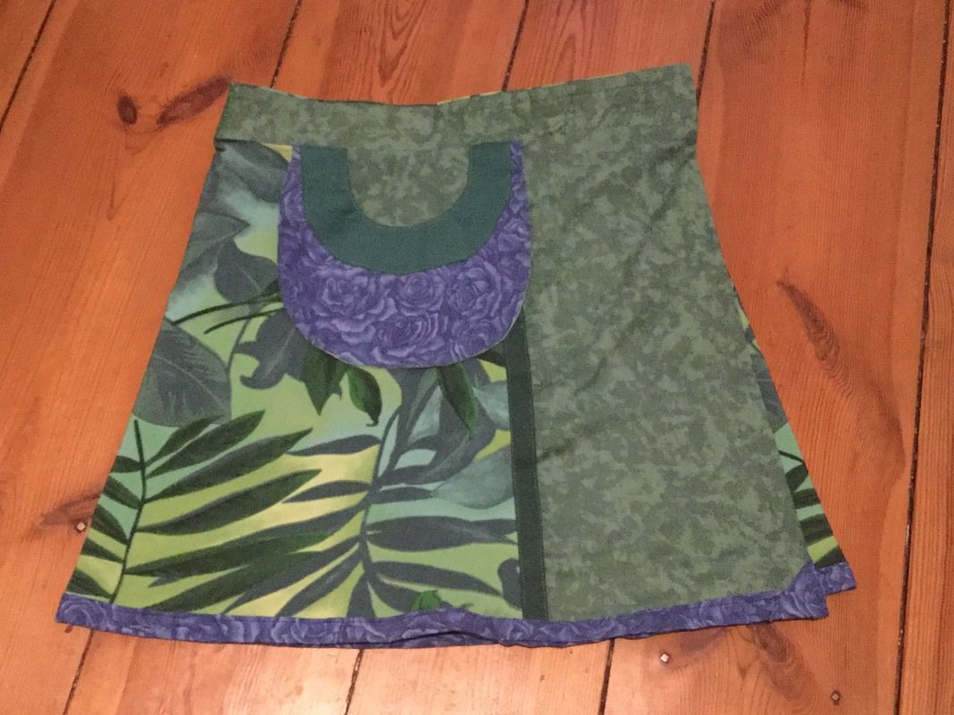 Schickimicki ROCK Wenderock Wickelrock Größe XS-XXL 32-52 mit Schnitt auch für Nähanfänger DIY von firstloungeberlin