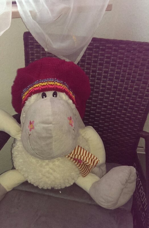 Strickanleitung Baskenmütze "Sonnenschein" in 2 Größen