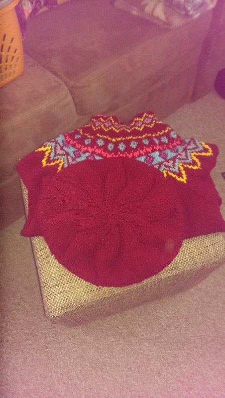 Strickanleitung Baskenmütze "Sonnenschein" in 2 Größen