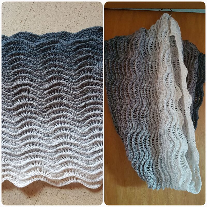 Häkelanleitung Loop &quot;Wolkenbruch&quot;