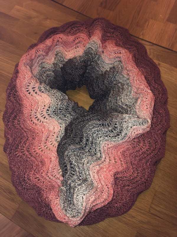 Häkelanleitung Loop "Wolkenbruch"