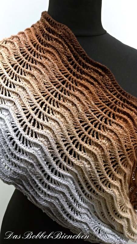 Häkelanleitung Loop &quot;Wolkenbruch&quot;