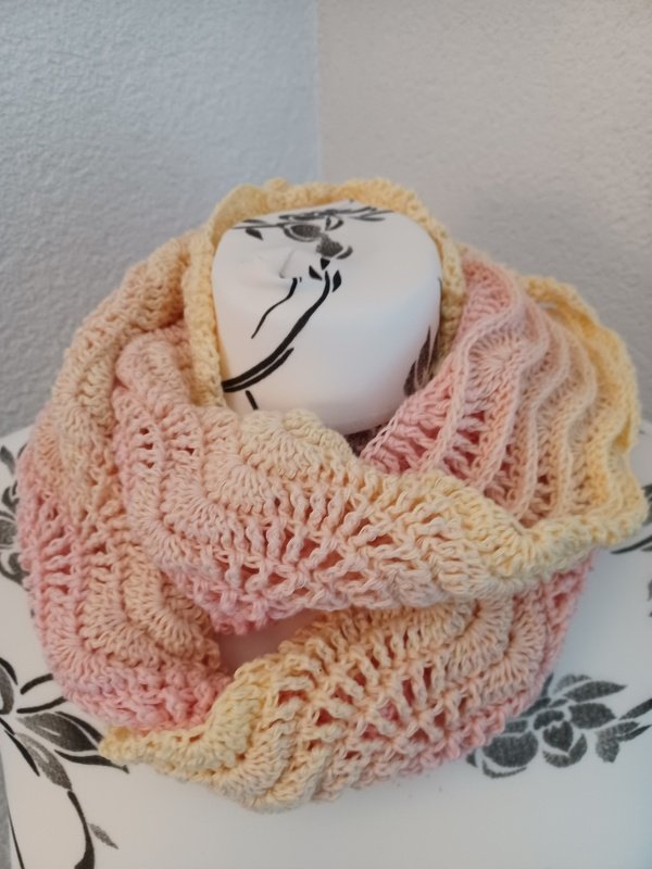 Häkelanleitung Loop "Wolkenbruch"