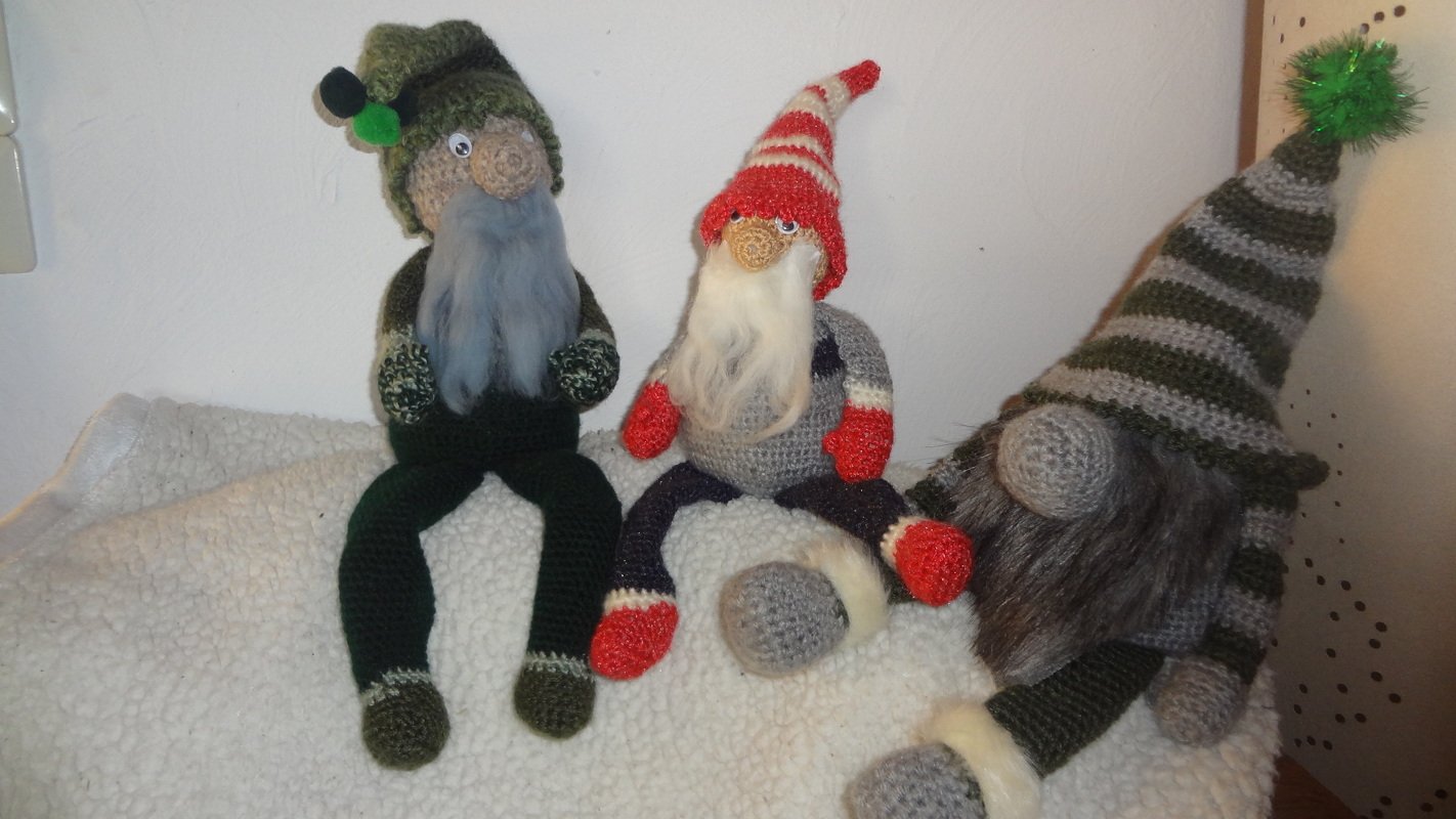 Wichtel Xxl Treppenhocker Kantenhocker Türstopper Nikolaus Weihnachtsdeko Häkelanleitung