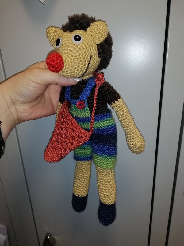 Häkelanleitung Hank, der Igel