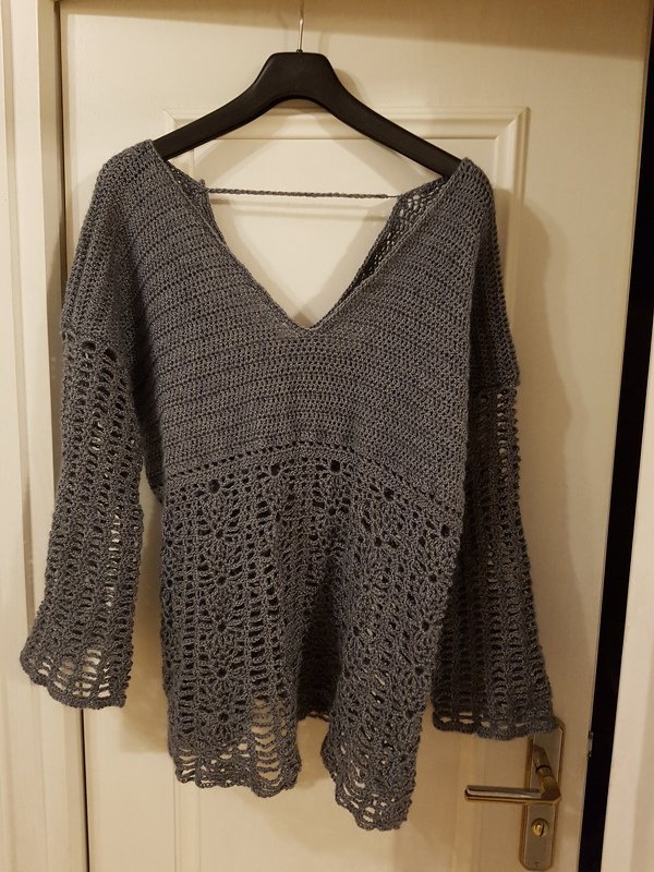 Häkelanleitung Pullover &quot;Gioiello&quot;