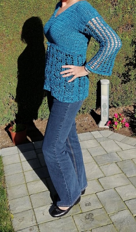 Häkelanleitung Pullover &quot;Gioiello&quot;