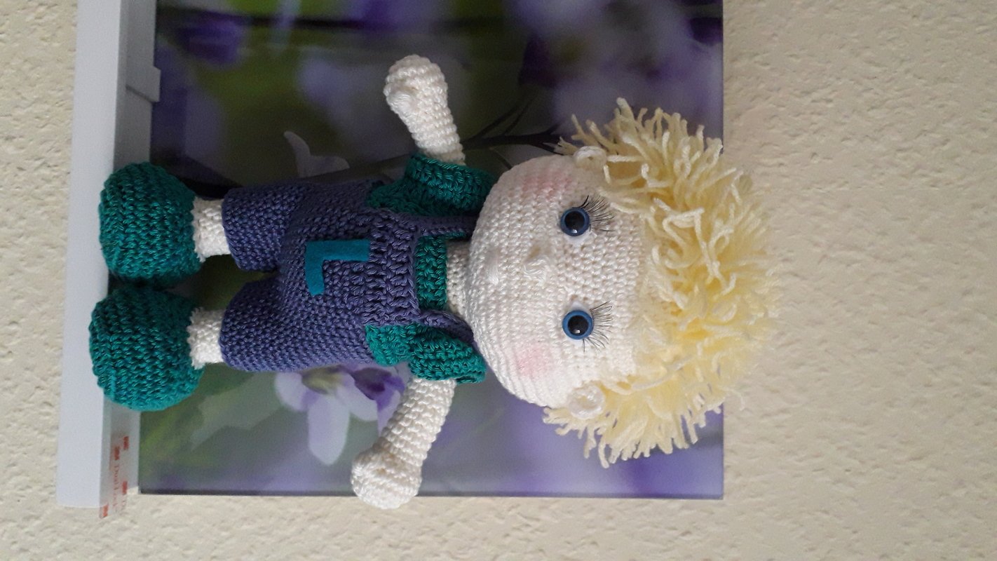 Häkelanleitung XL Puppe ++ Leon ++