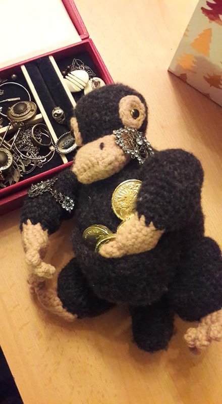 Häkelanleitung &quot;Niffler&quot; PDF