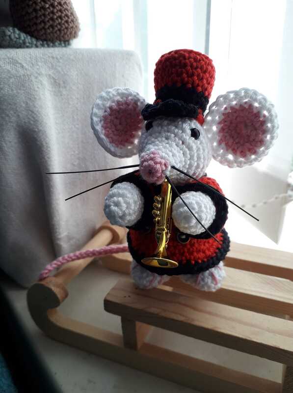 Amigurumi Mäuseorchester