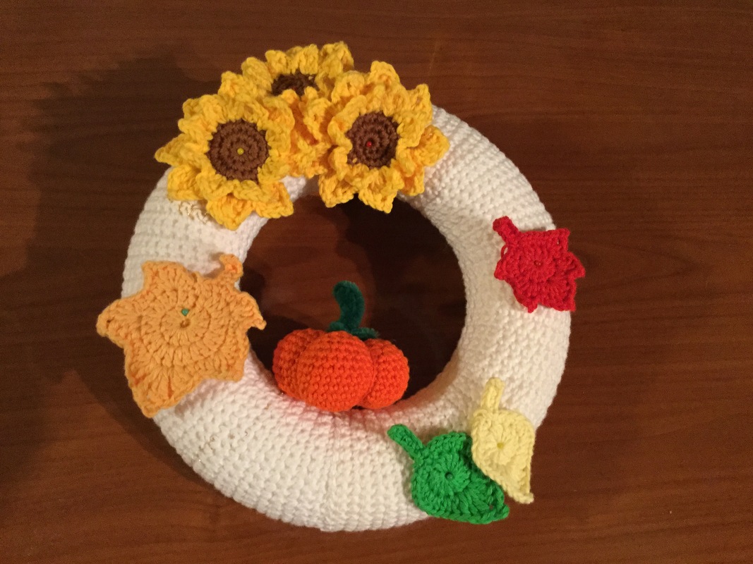 - SUNFLOWER - Blume häkeln, in 3 Varianten, Blätter und Variationsmöglichkeiten, das ganze Jahr geeignet