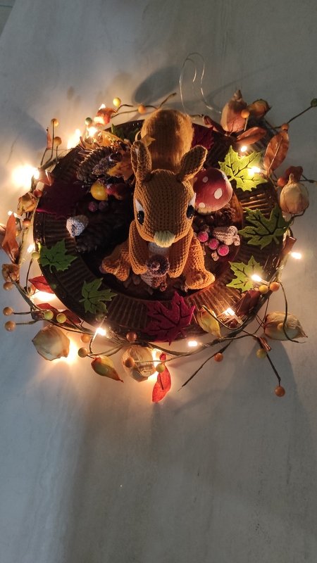 Eichhörnchen Junior Häkelanleitung Amigurumi