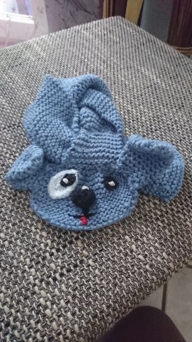 Schals mit Tiermotiven Strickanleitung Vers. 3