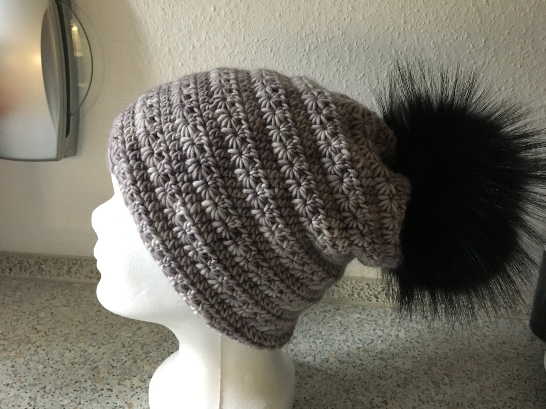 Häkelanleitung Beanie &quot;Sternenmeer&quot;