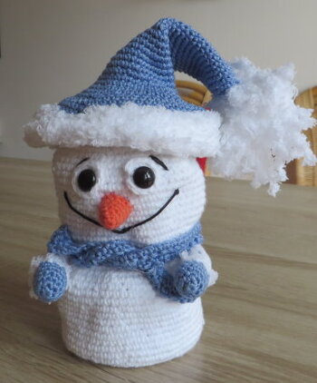 Der Schneemann ist perfekt. Gung nach der Beschreibung richtig flott.
Beate