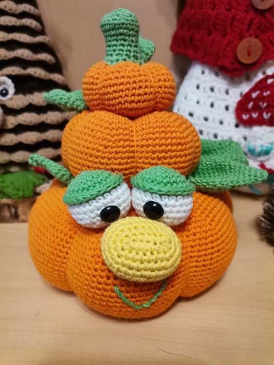 Häkelanleitung Pumpkin, Dekoidee Herbst und Halloween