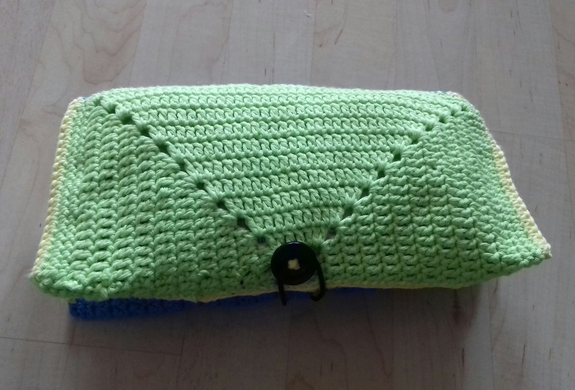 Windeltasche h&auml;keln aus Granny Squares