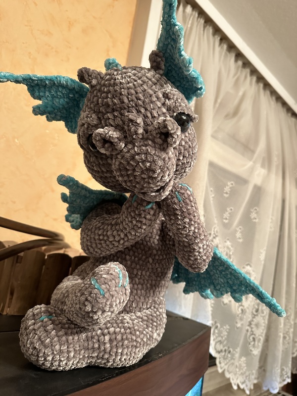 Häkelanleitung Drache Xemerius