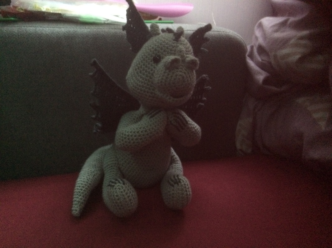 Häkelanleitung Drache Xemerius