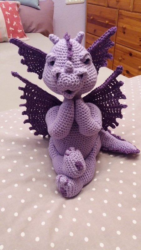 Häkelanleitung Drache Xemerius