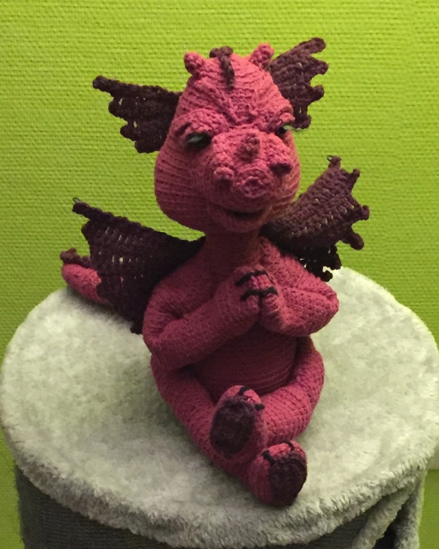 Häkelanleitung Drache Xemerius