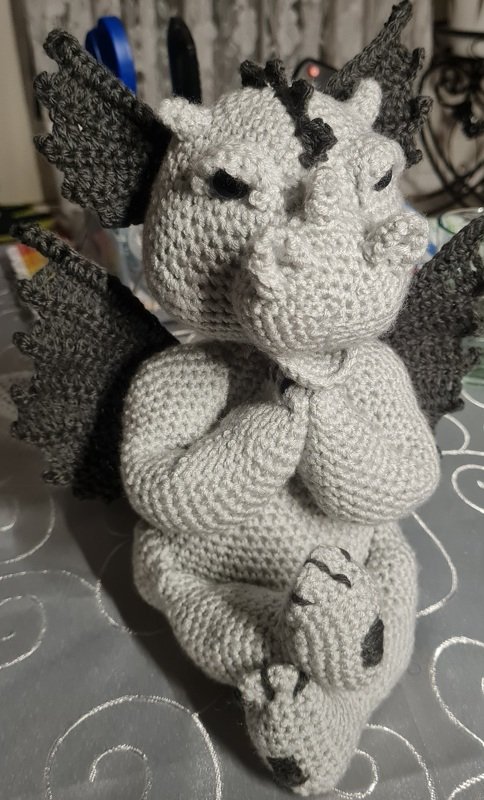 Häkelanleitung Drache Xemerius