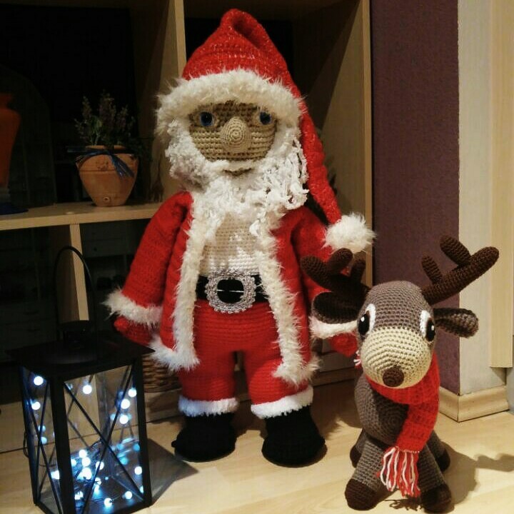 Häkelanleitung für Gabis Weihnachtswichtel (XXL), ca. 65 cm groß