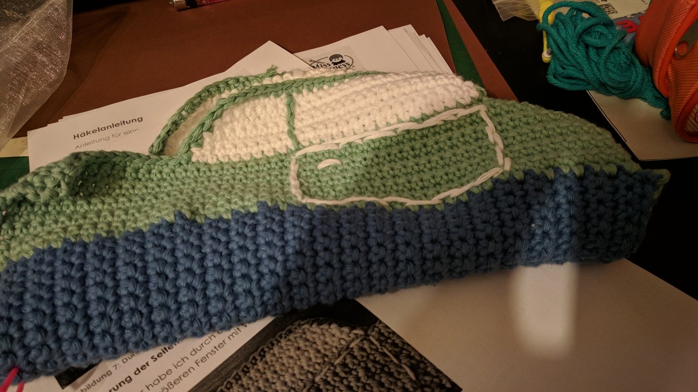 Trabant / Trabi Häkelanleitung