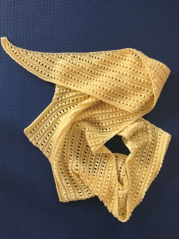 Pronto* Strickanleitung asymmetrisches Tuch für Anfänger