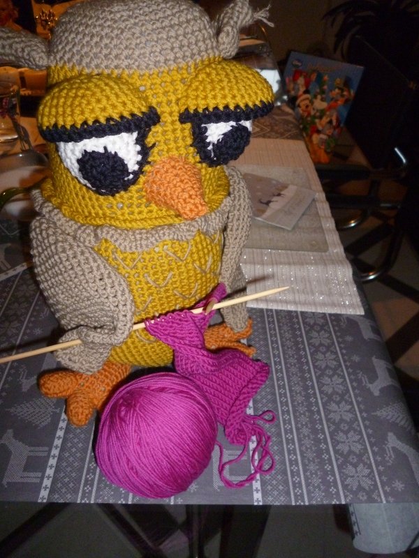 Amigurumi - E-Book - Häkelanleitung - Eule Claire - Traumeule -