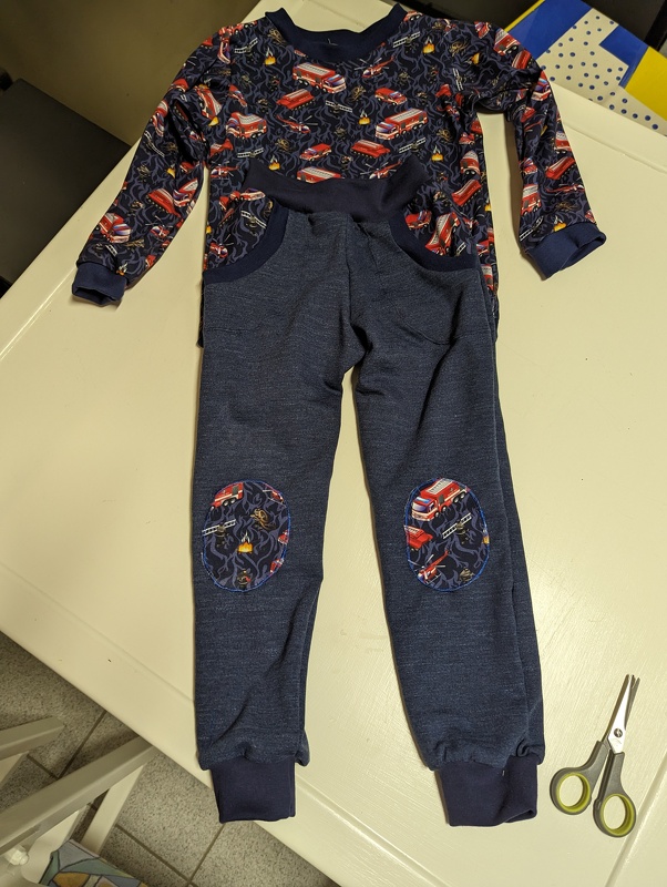 Lange Kinderhose Größe 74-152, Schnittmuster &amp; Nähanleitung