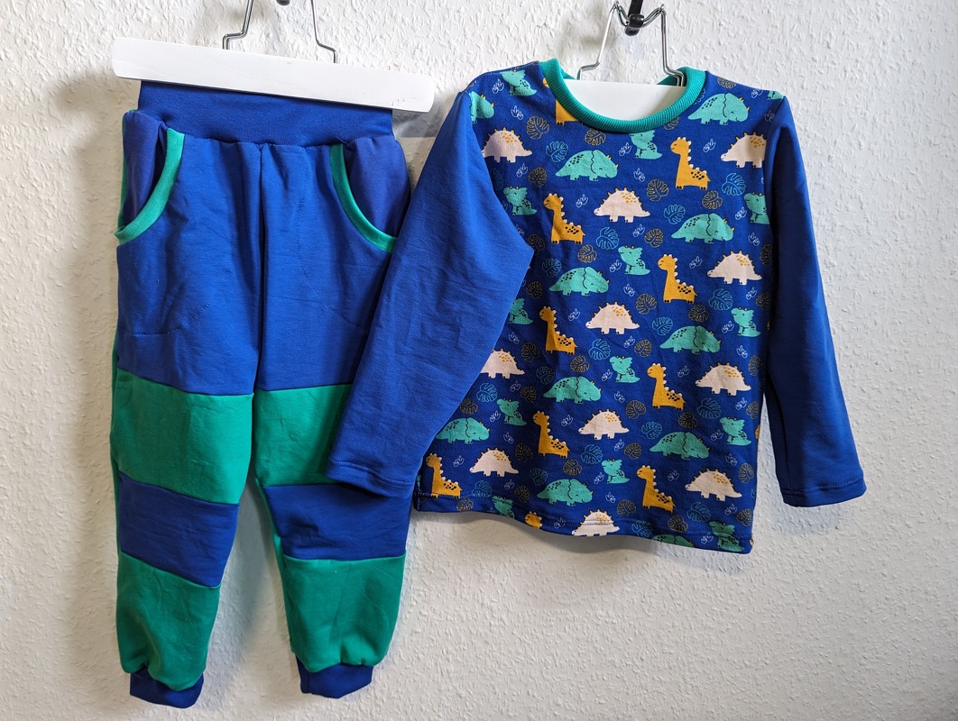 Lange Kinderhose Größe 74-152, Schnittmuster &amp; Nähanleitung