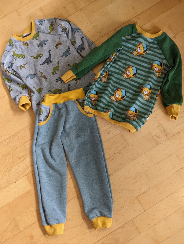 Lange Kinderhose Größe 74-152, Schnittmuster &amp; Nähanleitung