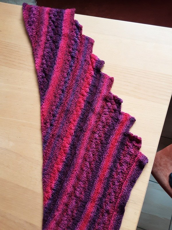 Knitting pattern for dragon tail Goban
