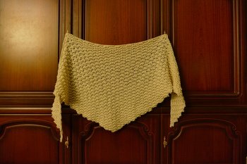 Habe meine eigene Schräge gemacht, die in der Beschreibung wurde mir etwas zu Schal-haft.
Hat Spaß gemacht und eventuell mit einer anderen Wolle nochmal.
Außerdem kann ich mich nicht entscheiden welche Seite ich hübscher finde.............